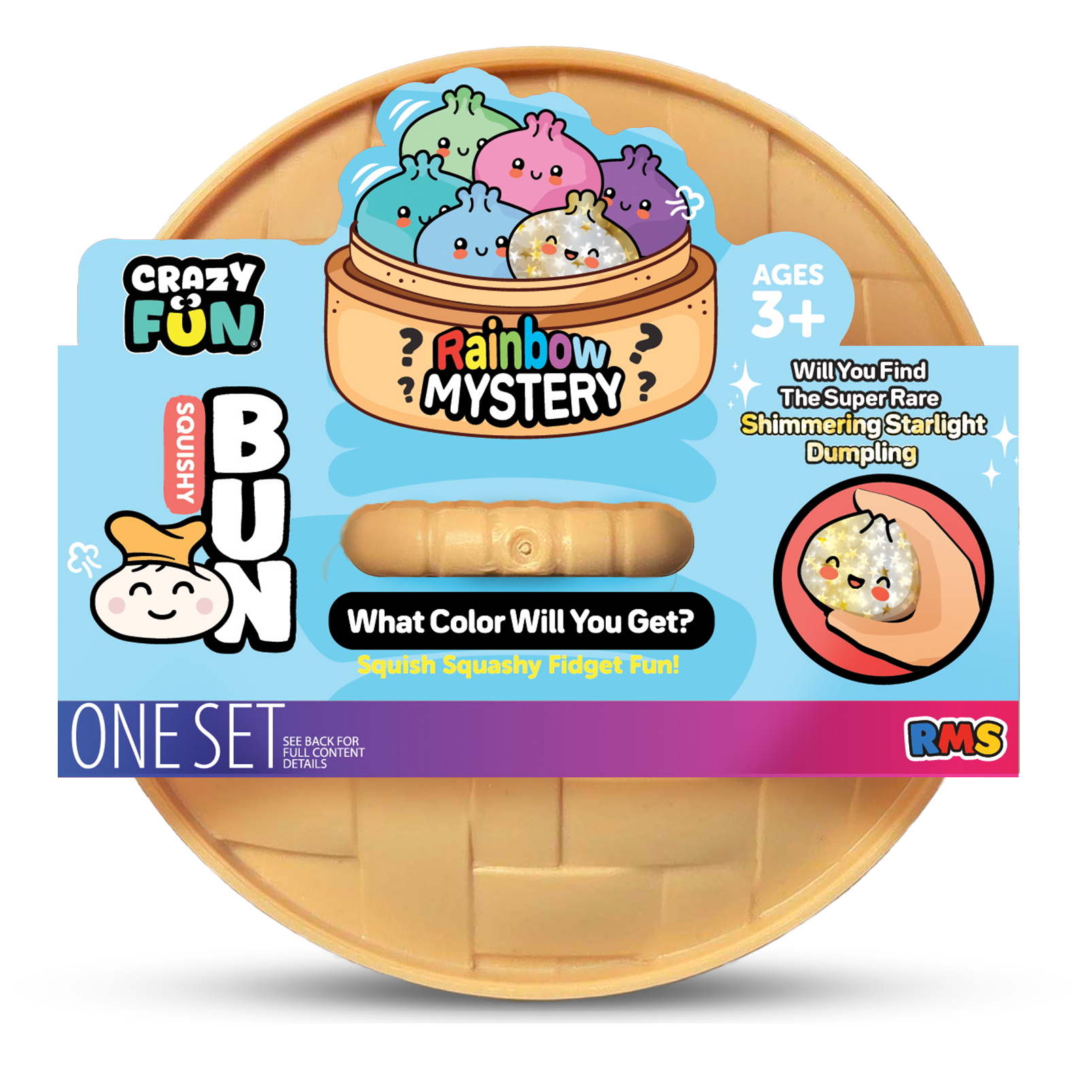 Shimmering Starlight Mystery Dumpling (Series 7), official RMS Crazy Fun product shot