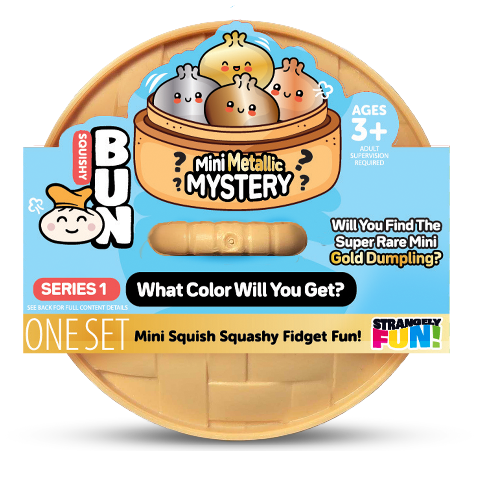 Mini Metallic Mystery Dumpling, official RMS Crazy Fun product shot