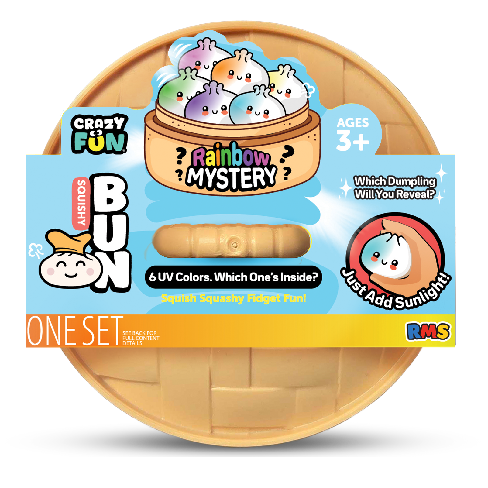 UV Color-Change Mystery Dumpling, official RMS Crazy Fun product shot