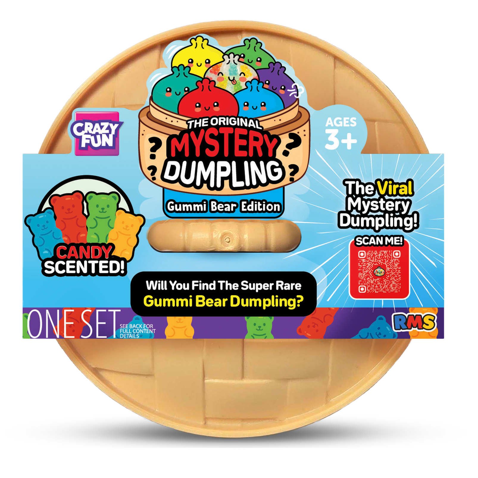 Gummi Bear Mystery Dumpling, official RMS Crazy Fun product shot